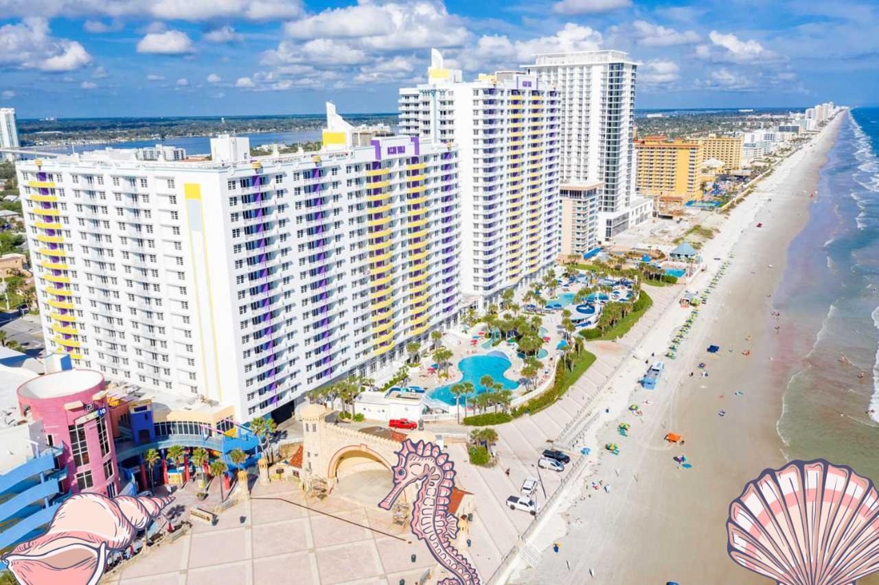 3 Bedroom Direct Oceanfront Wyndham Ocean Walk Resort - Daytona Funland 10Th Floor 代托纳海滩 外观 照片